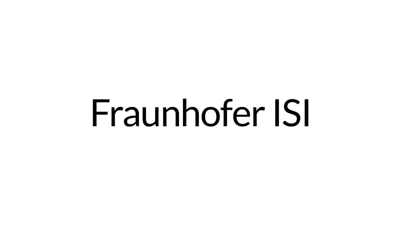 Fraunhofer-Institut für System- und Innovationsforschung ISI